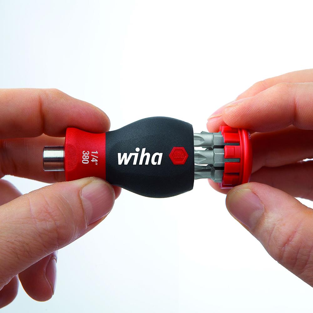 Wiha 3801-02 Stubby 1/4'' PH/PZ