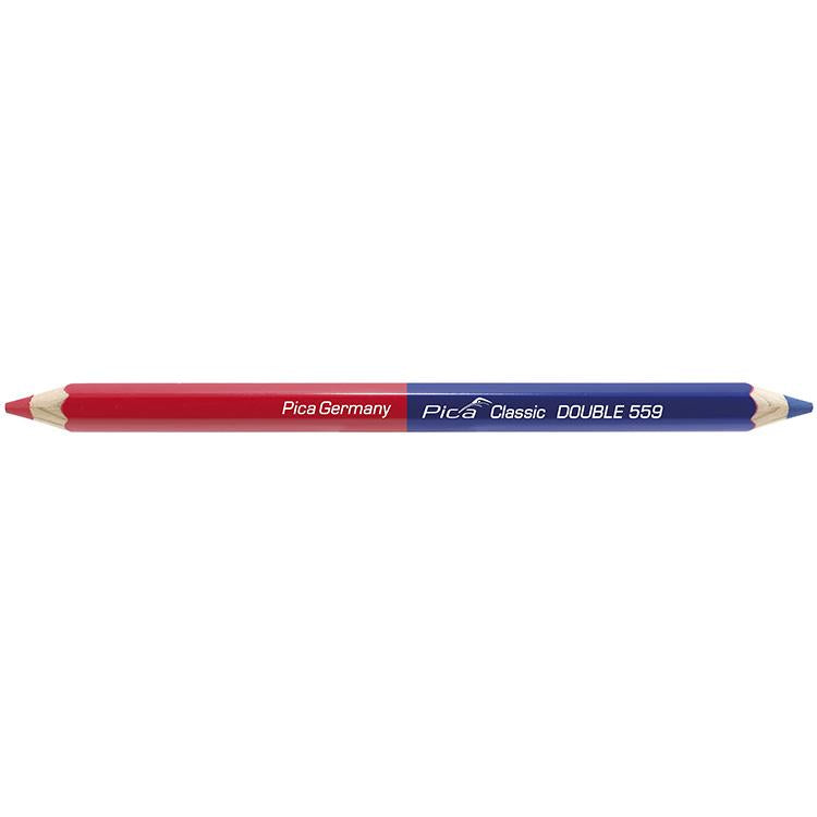 Pica Classic DOUBLE blau/rot, 17,5cm