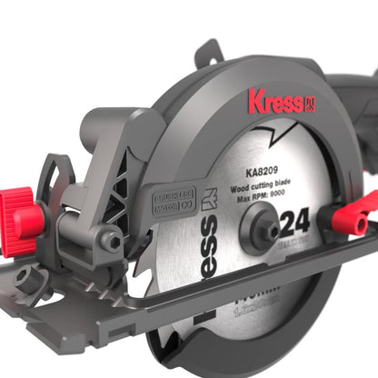 Kress 20V Akku-Kompakt-Handkreissäge, 140 mm, 2*4.0Ah, Ladeg